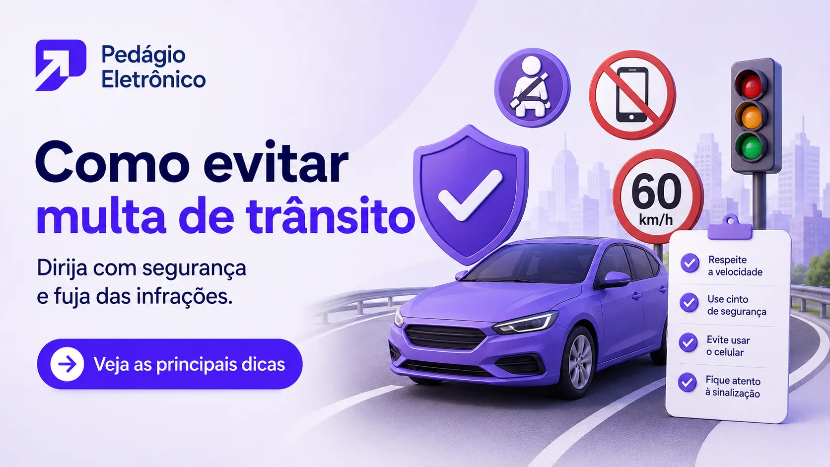 como evitar multa de trânsito