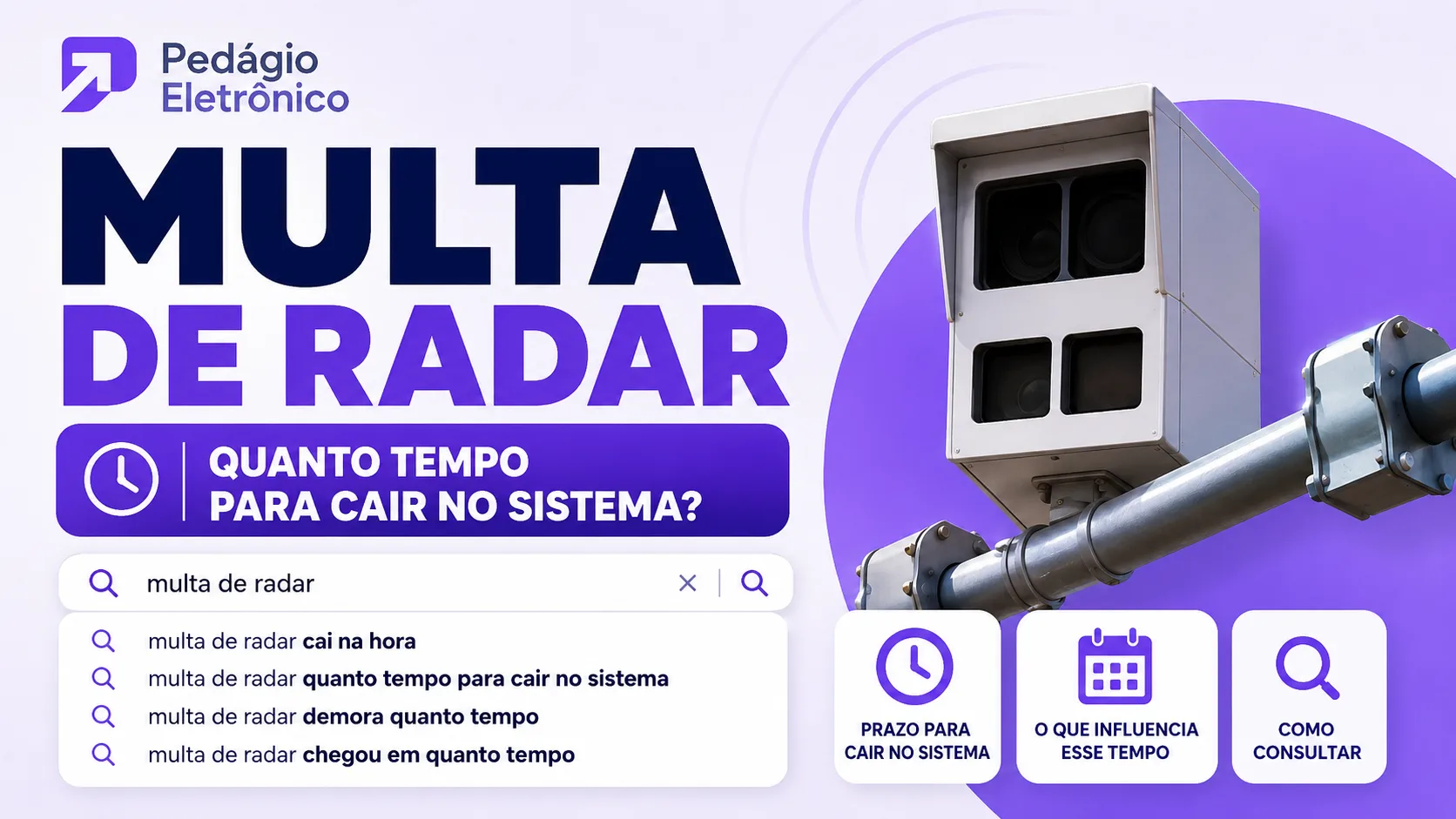multa de radar cai na hora