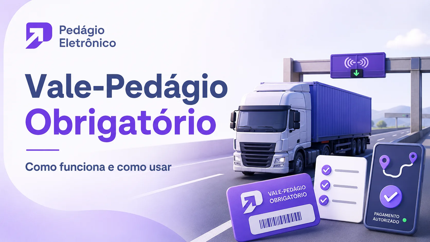 vale pedagio obrigatório pedagio eletrônico