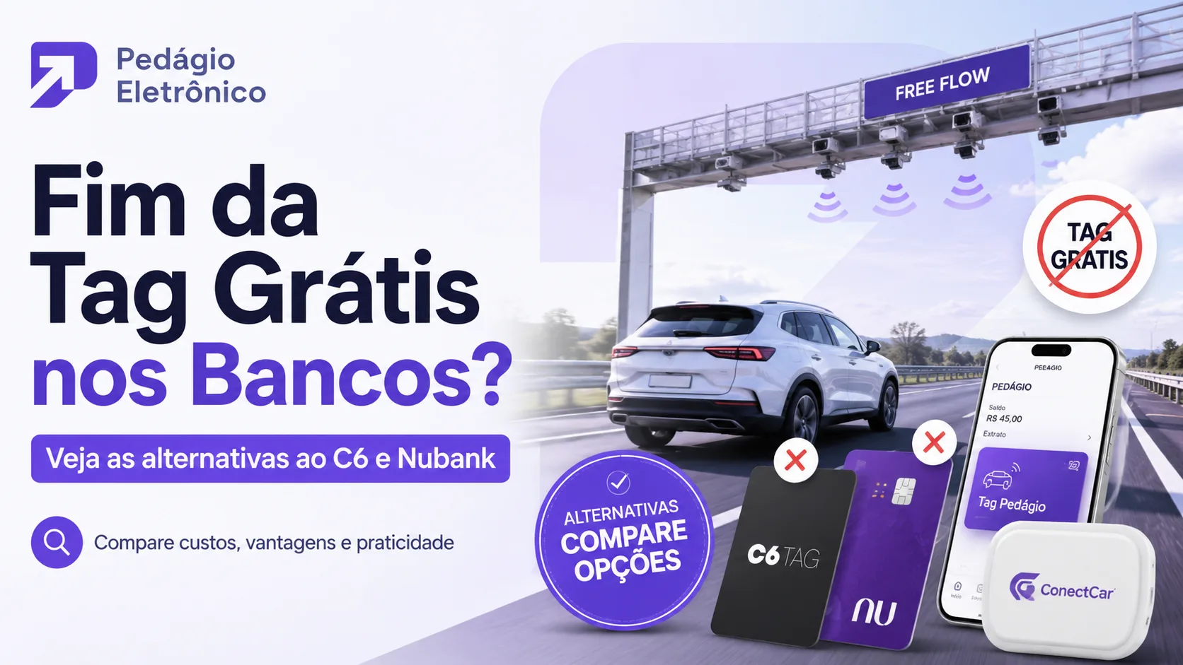 fim das tags grátis nos bancos