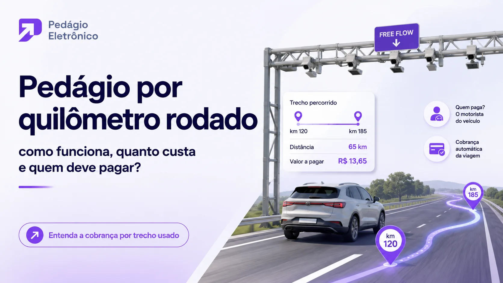pedagio por km rodado